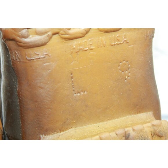 Vintage LL Bean Unlined Maine Hunting Shoe Lace Up Duck Boots Size 9 - Picture 8 of 10